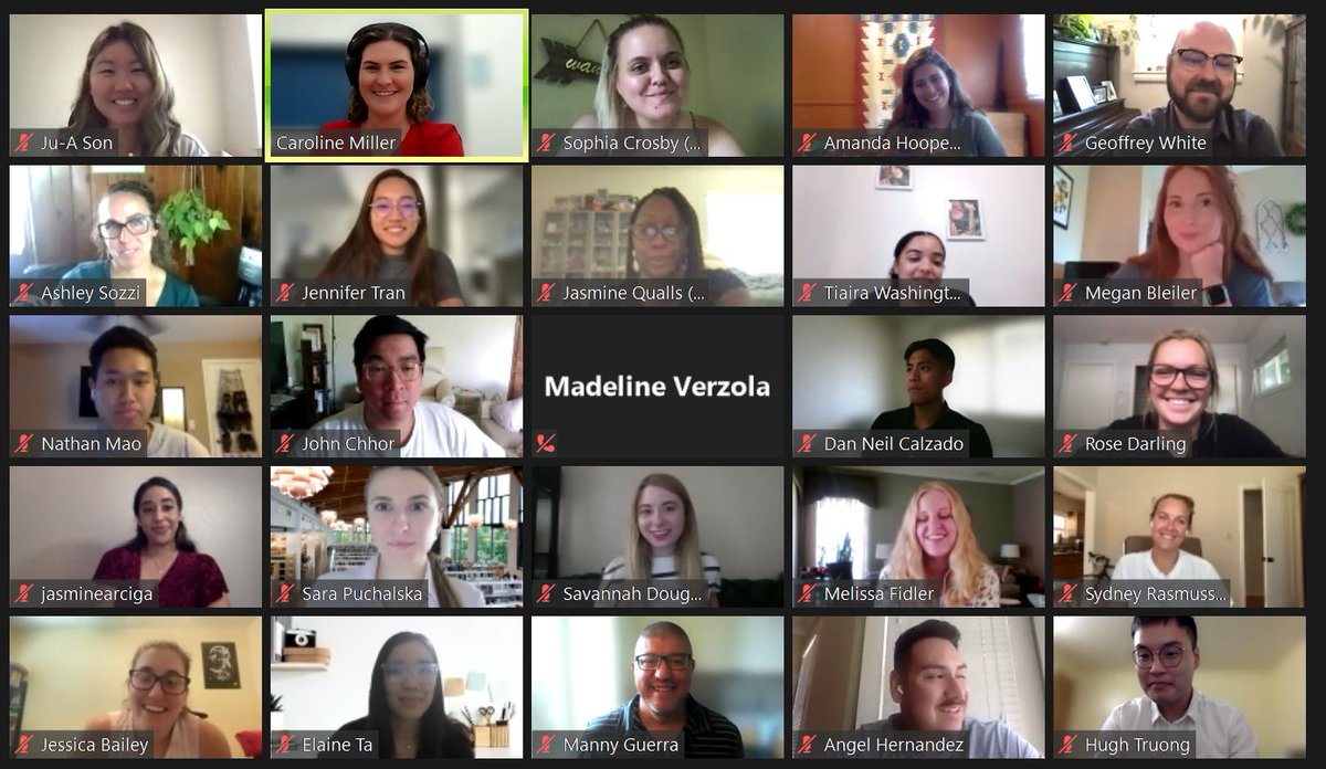 UCDavis_Nursing's tweet photo. We’re thrilled to welcome today the Master’s Entry Program in Nursing #MEPN Class of 2022 as they begin their educational journey. This week, the class of 48 new nursing students participate in the annual virtual Leadership Immersion. https://t.co/ZudYRfUcLY