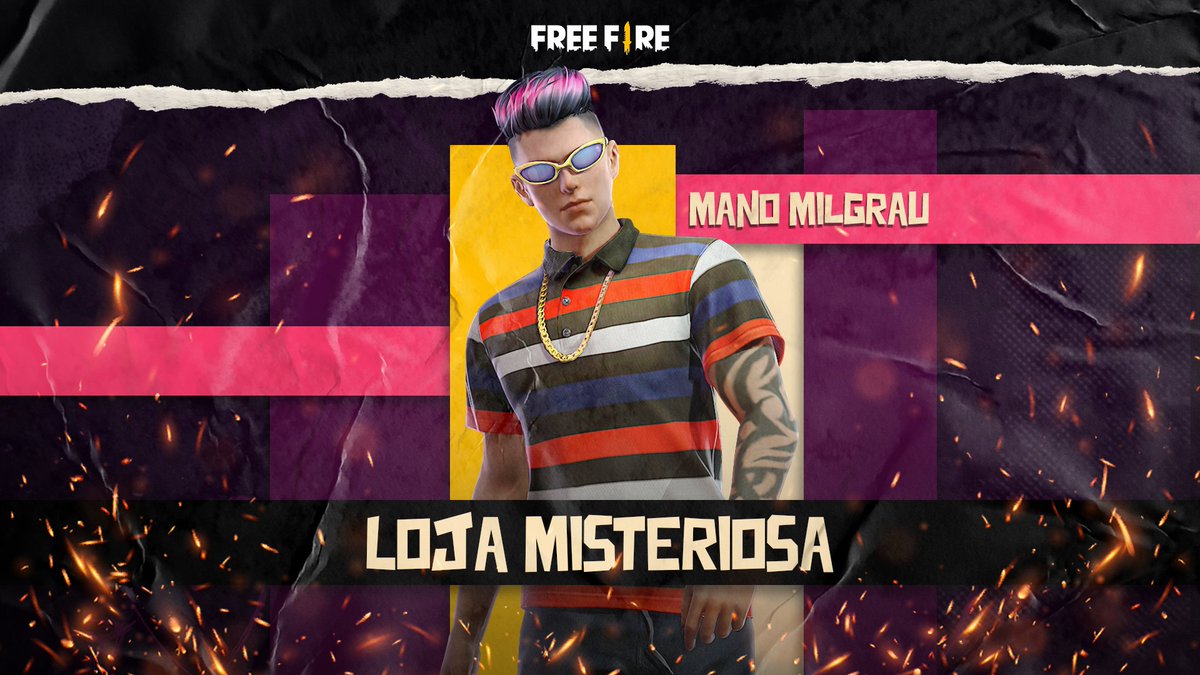 A que horas chega a Loja Misteriosa no Free Fire?