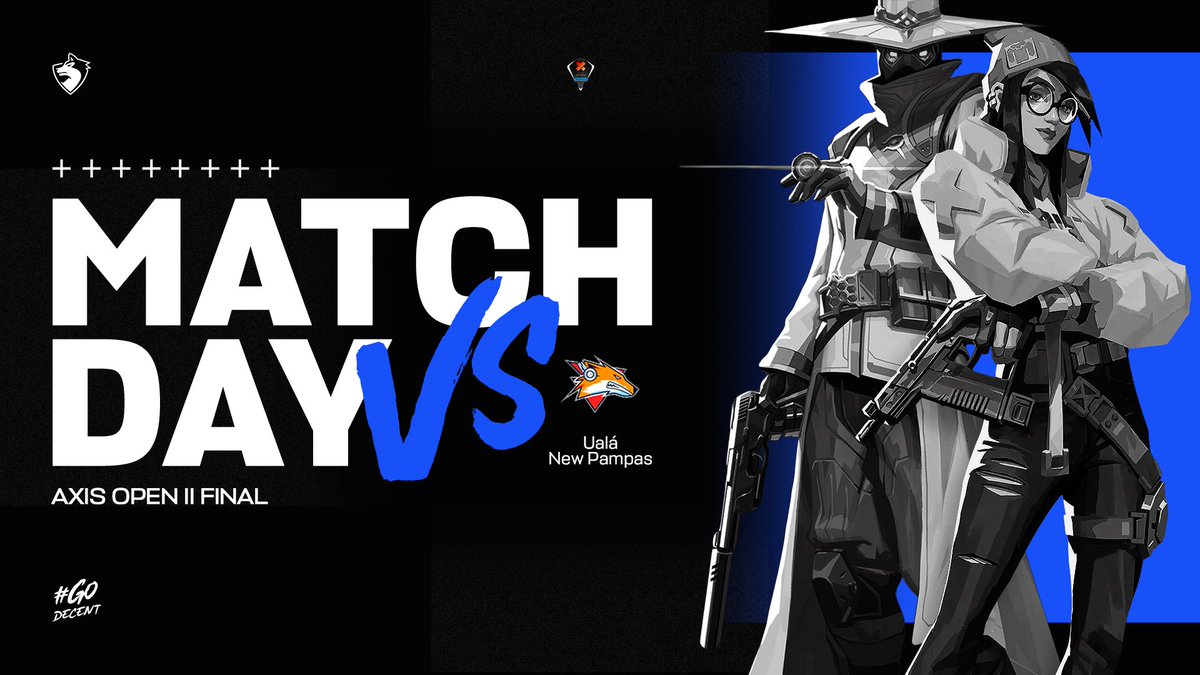 DecentLatam's tweet photo. #DCNVAL
¡A MATAR O MORIR! 👊🔪
🆚: @newpampasgg
🏆: #AxisOpenII - @AxisGames_
⏰: 18:00hs 🇨🇱 // 19:00hs 🇺🇾
🖥️: https://t.co/NfSi8eMZkD
#GoDecent🐺 https://t.co/pkFnGpYYpY