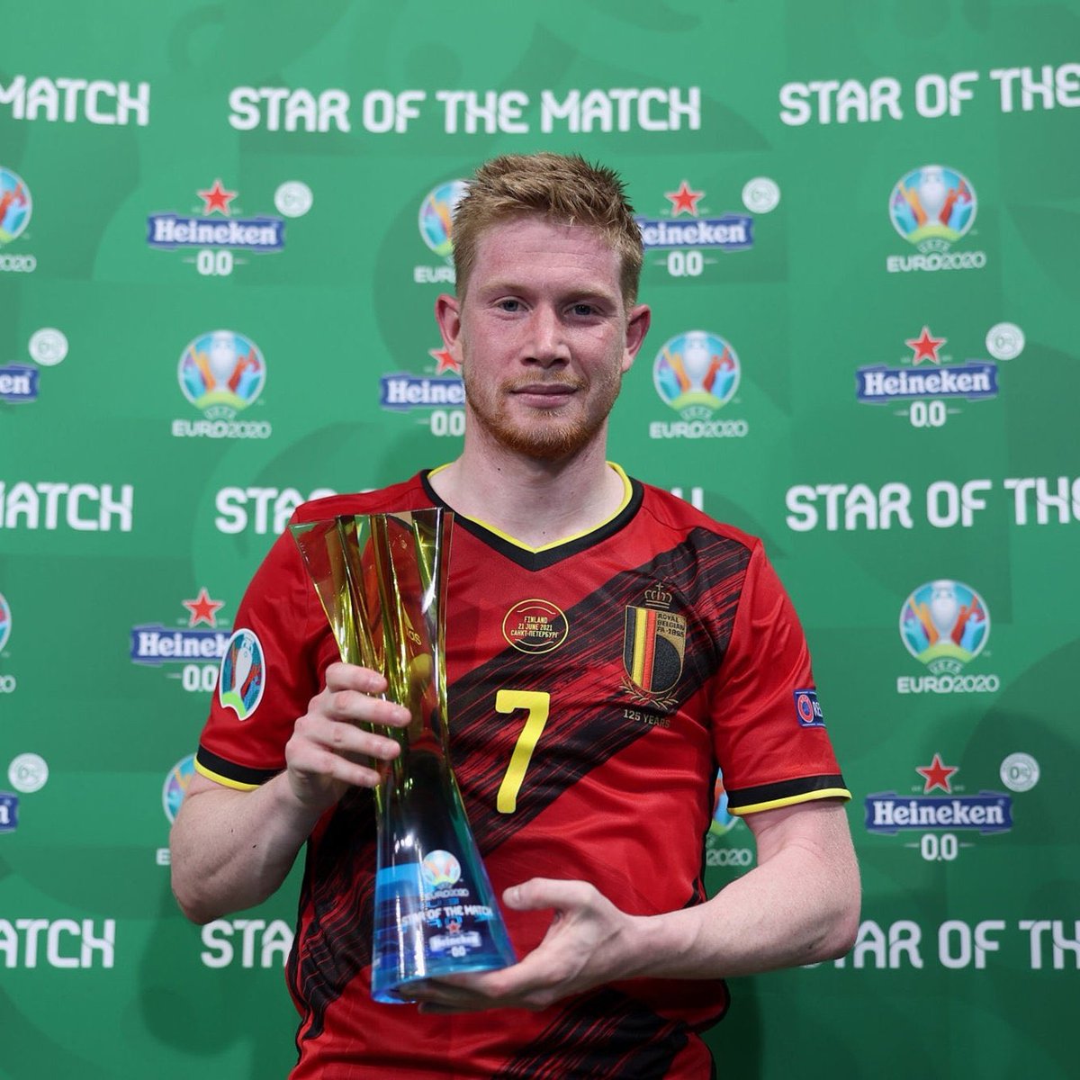 City_Chief's tweet photo. Official: @DeBruyneKev is the @UEFA Star of the Match for #BEL vs. #FIN.

#ManCitu | #MCFC https://t.co/7K88G2Vpbx