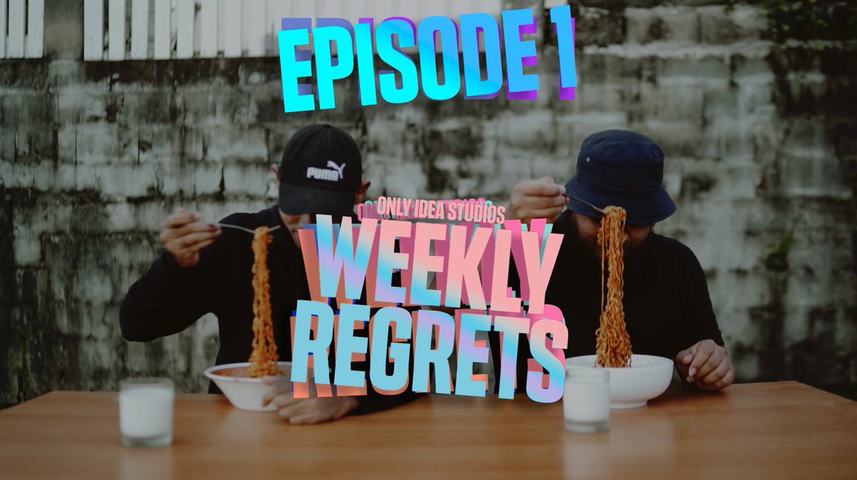 OIS WEEKLY REGRETS!

Join Peter and Ben as they try out new challenges every week.
If you think your challenge is worth doing, comment below and we'll see if they are up for it.
Video live now on IG, Facebook and YouTube. Just search Only Idea Studios.