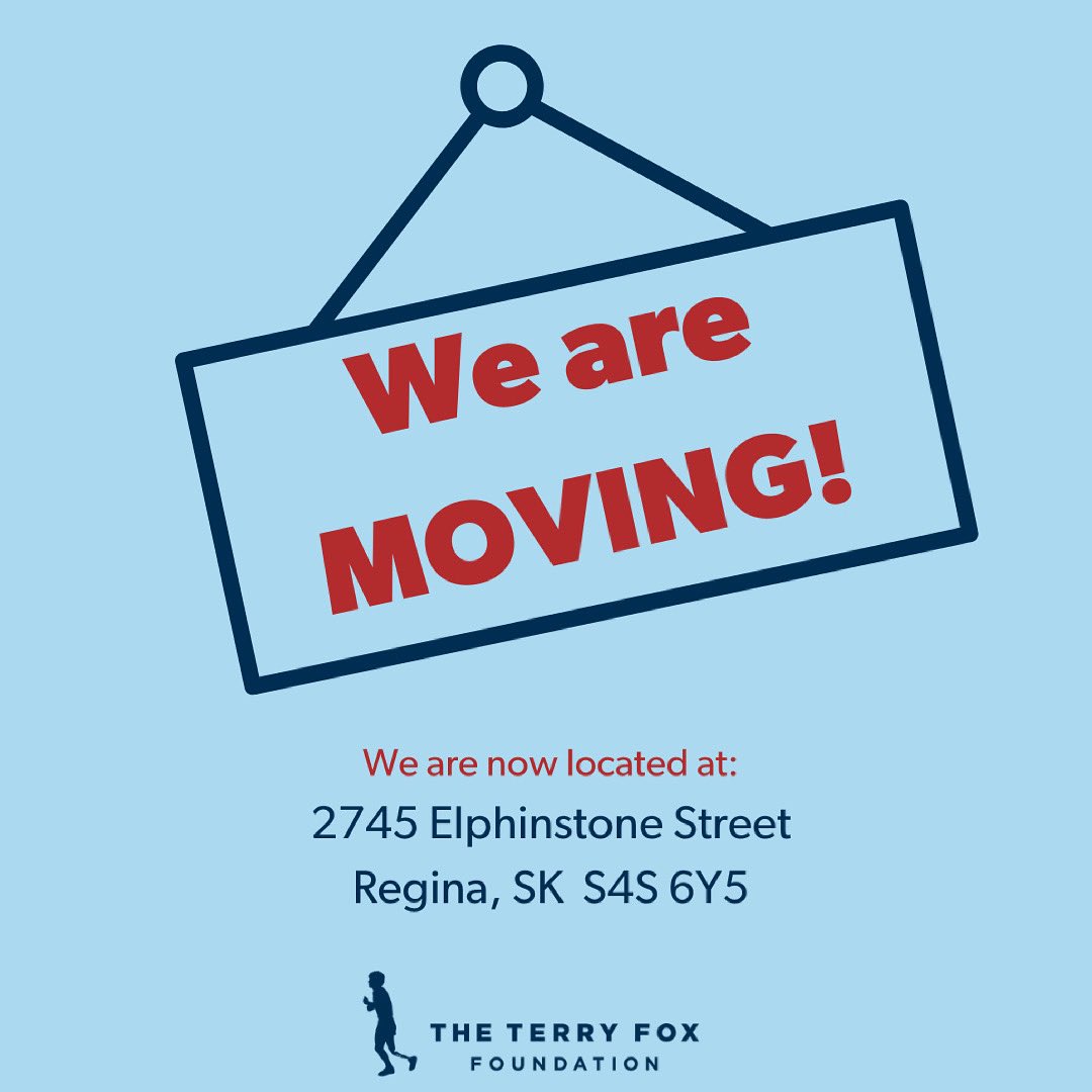 The #Saskatchewan office is moving as of July 5. We cannot wait for a fresh space. #yqr #update