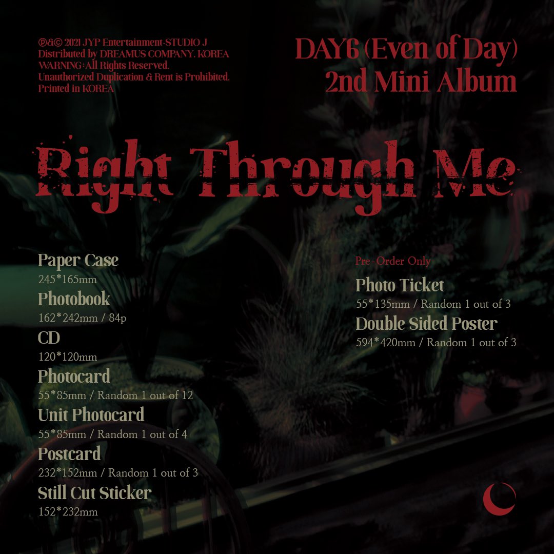matchaGOs's tweet photo. PLS RT | CANADA GO 🇨🇦 #matchaGOs   
DAY6’s Even Of Day “Right Through Me” Album

🌱$10USD/$13.50CAD + EMS
🌱POB Included
🌱Sealed or Unsealed (PC sorting)
🌱Shipping or Pick ups in Toronto
🌱Closes 07/03 11:59PM EST

Form: https://t.co/WP0F4OHU3y

#DAY6 #데이식스 #Even_of_Day https://t.co/F4RPG94S6B