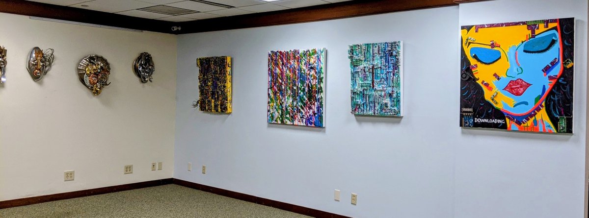mindwarehousing's tweet photo. One of our repeat clients had an art gallery scene in one of their commercials and asked if we could remove our furniture. We did and, voilà, "art gallery" for the day.  It is great when our clients are super creative and can come back to use our spaces in different ways. https://t.co/3akVMK5qcQ