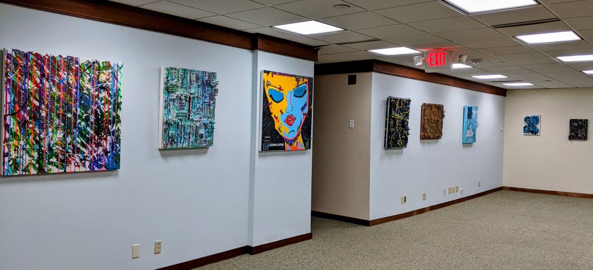 mindwarehousing's tweet photo. One of our repeat clients had an art gallery scene in one of their commercials and asked if we could remove our furniture. We did and, voilà, "art gallery" for the day.  It is great when our clients are super creative and can come back to use our spaces in different ways. https://t.co/3akVMK5qcQ