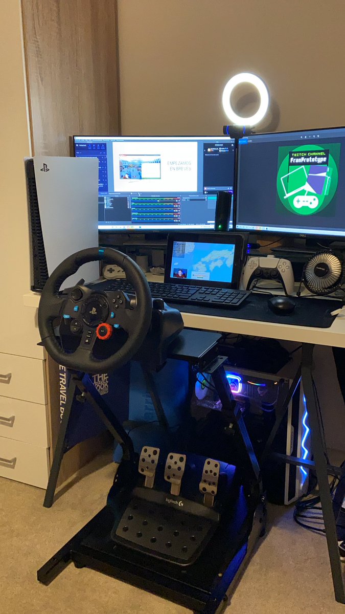 franprototype's tweet photo. Ya tenemos montado el nuevo cacharro! Mañana se viene nuevo juguete a estrenar con Euro Truck! ♻️ #ETT2 #TwitchStreamers @Twitch https://t.co/4BW4VdqIQ7