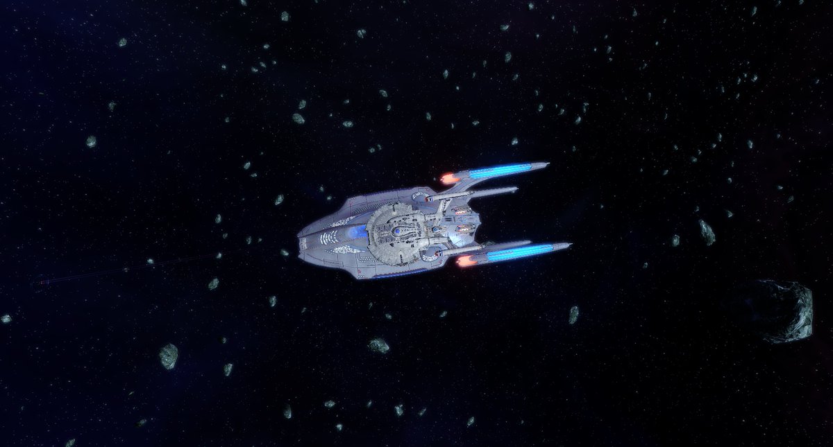 TREFAYNE's tweet image. Attended my first &quot;Hide and seek&quot; competition in space. Will try harder next time with my #NXRefit in #StarTrekOnline