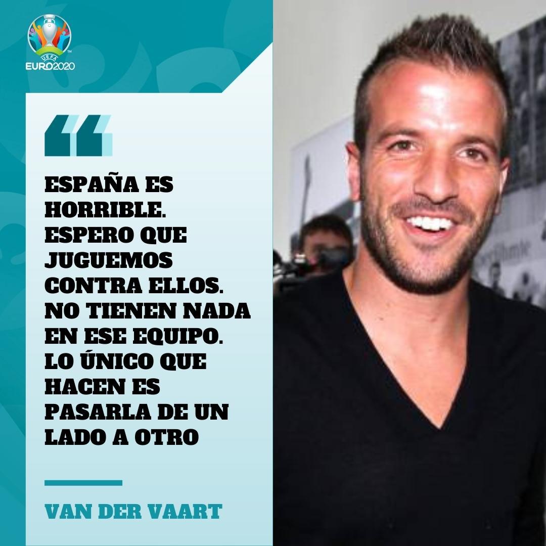 diarioas's tweet image. 🗣️Van der Vaart: "España es horrible"

🇳🇱 ¿El exjugador de la selección de Países Bajos quiere revancha por la final del Mundial?