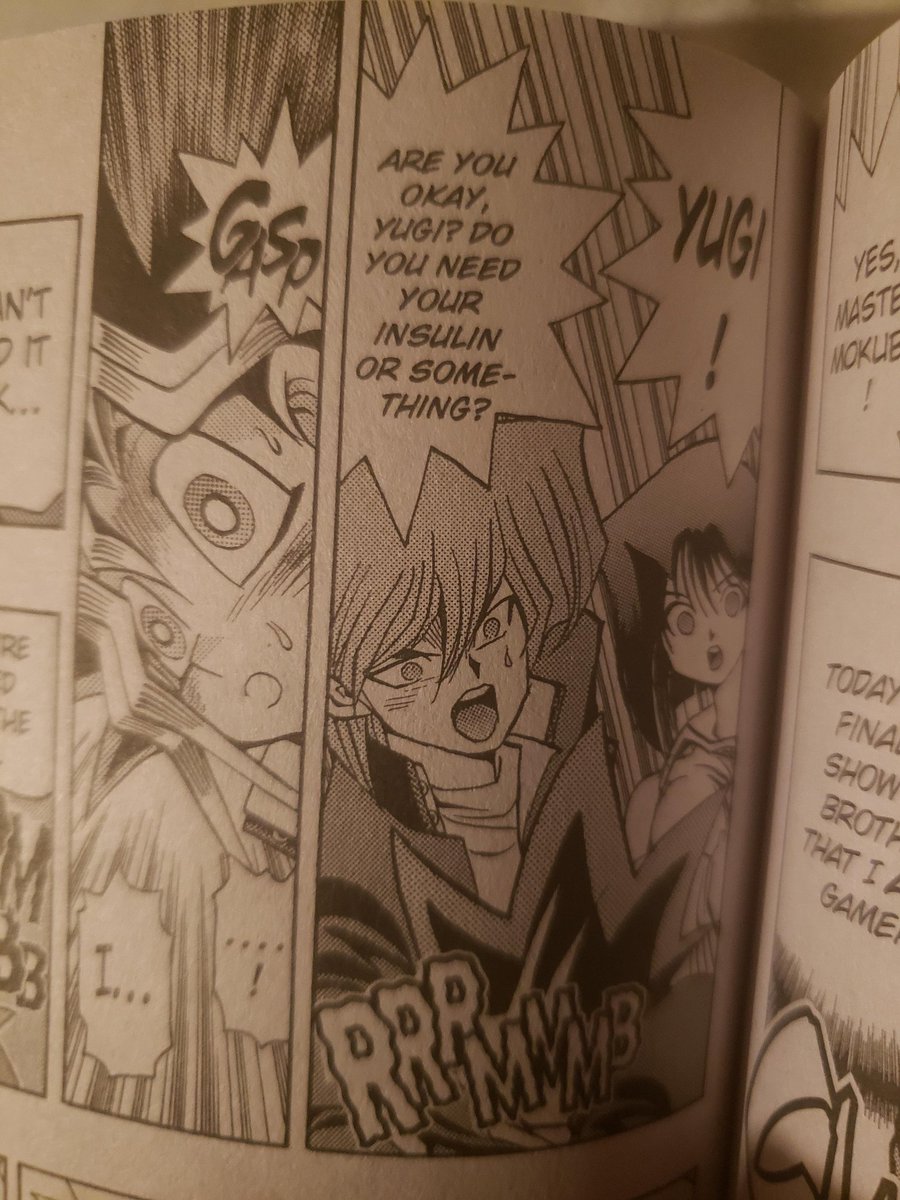 Yugi takes insulin cannon?