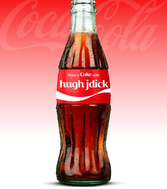 FloppyAdult's tweet photo. testing the limits of coke's custom bottles https://t.co/oKWEqvTiah