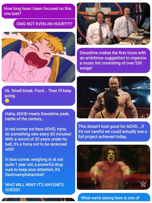 ADHD V.S DEXEDRINE  FIGHT OF THE CENTURY!  WHO WILL WIN?!  #wrestling #ADHD #ADHDlife #DEX #MentalHealthMatters<a href="/tag/comedy"class="tags"><span>#comedy</span></a><a href="/tag/wrestling"class="tags"><span>#wrestling</span></a><a href="/tag/adhd"class="tags"><span>#adhd</span></a><a href="/tag/nf"class="tags"><span>#nf</span></a><a href="/tag/mentalhealthmatters"class="tags"><span>#mentalhealthmatters</span></a>