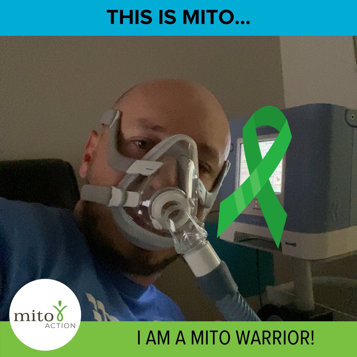 RareDiseaseDad's tweet photo. #Mito takes many forms & can look different for for everyone. Depending on the day/time, things can fluctuate dramatically.
For me, #ThisIsMito:
✅ Ventilator & PT
✅ Orthotics/mobility devices
✅ Trying my best for my fam
✅ Raising #RareDisease awareness
#NationalSelfieDay https://t.co/UeU9OIKlY3