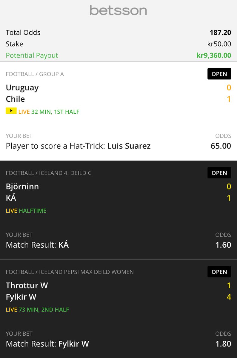 LarsTjelle's tweet photo. #plkvarteret @BetssonNO bruker premiepengene på et siste langskudd.  Mens jeg tar en blund lar jeg Suarez gjøre jobben🤞 https://t.co/XWnRs5vPbm