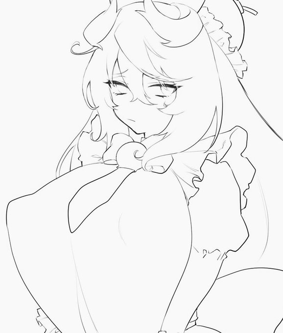 ボンバーガールのプルーンちゃん落書き
時間見つけて色塗りたいね… 