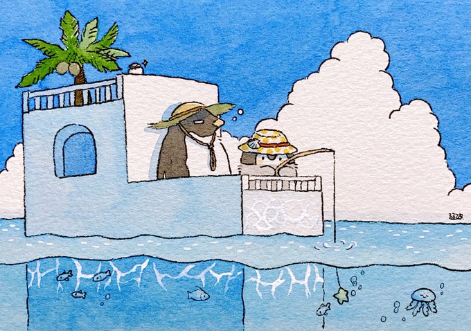 バカンス

(調子にのって水中に光の模様を描いたのですが現れないところにも描いてしまいました…見逃してください) 