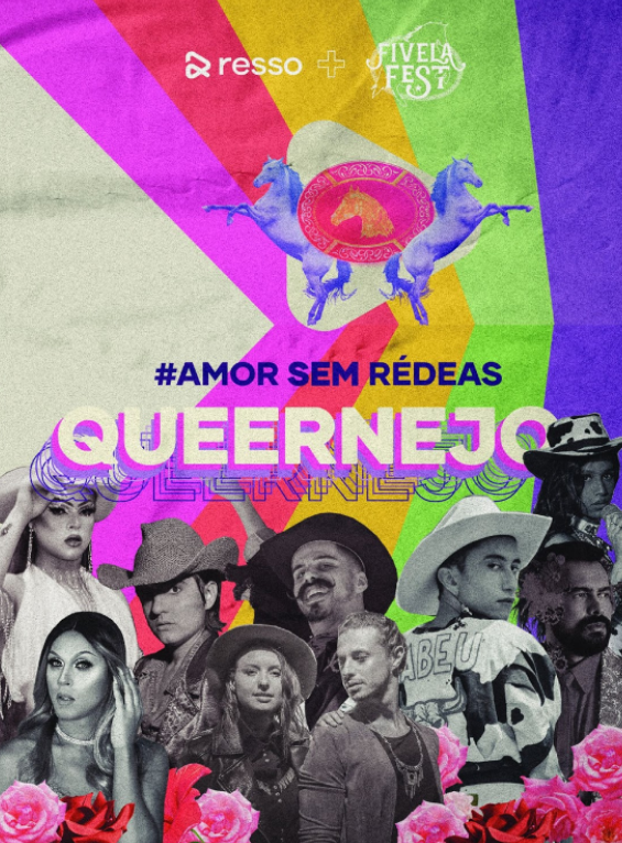 RessoBrasil's tweet photo. diferentemente do sertanejo tradicional, o Queernejo se permite debruçar sobre elementos visuais e sonoros de outros ritmos, como o pop, o brega e o bregafunk nordestino, com artistas maravilhosos quebrando barreiras e vindo com o pé na porteira! https://t.co/GTZKLGrHtW