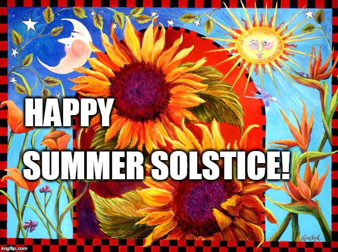 MoonAgeGazette's tweet photo. 🌞🌻Wishing all a blessed Summer Solstice!
#SummerSolstice2021 https://t.co/GOplhDteQV