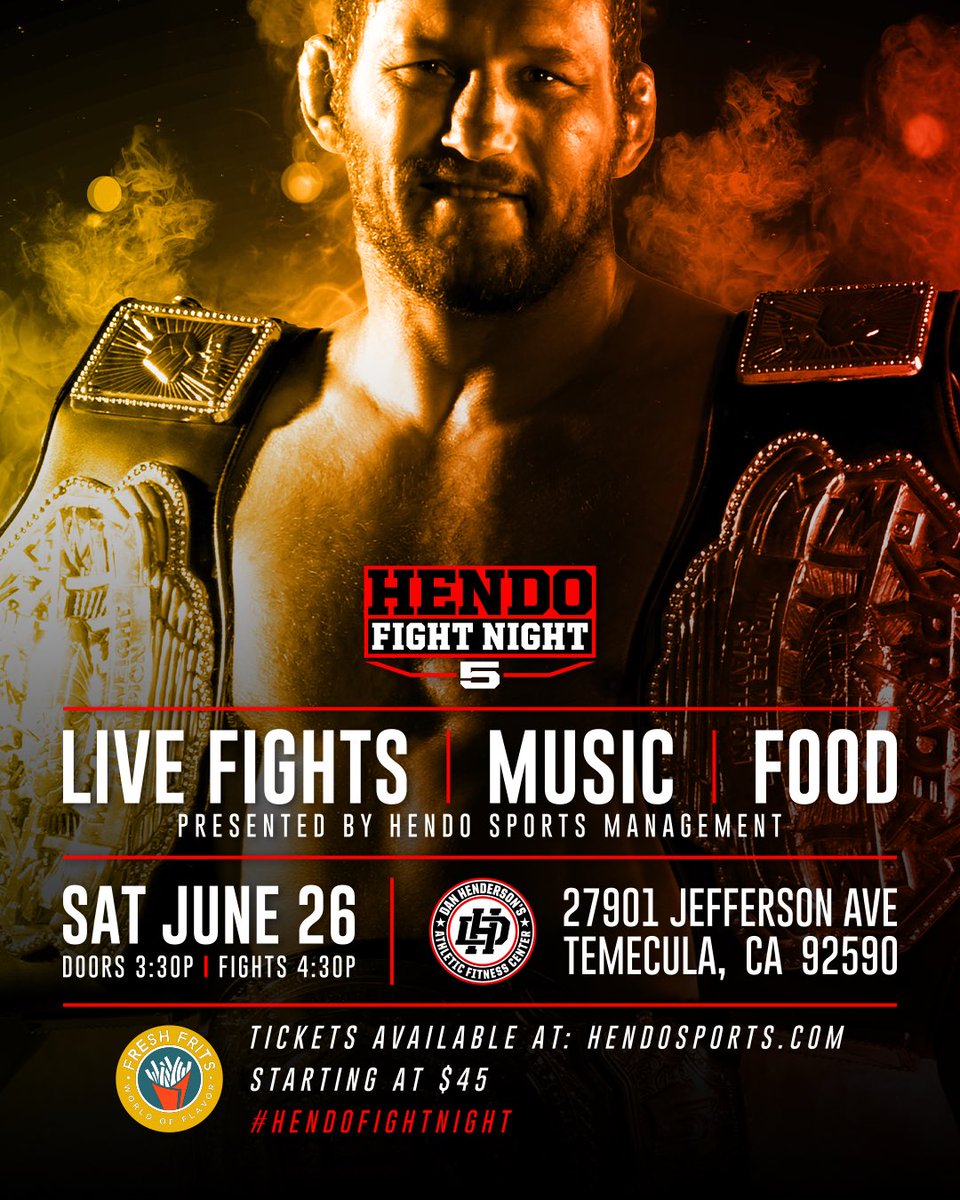 Dan Hendo AFC tweet media