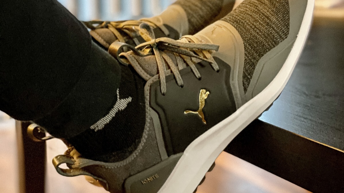 apieceofliquid's tweet photo. If you think you know comfort, you've clearly never tried on the #PumaGolf #IgniteNXT shoes before π Available now at #WortleyProShop
Take a closer look π https://t.co/IHVL6Gv4wf https://t.co/R7YRFubYOn
