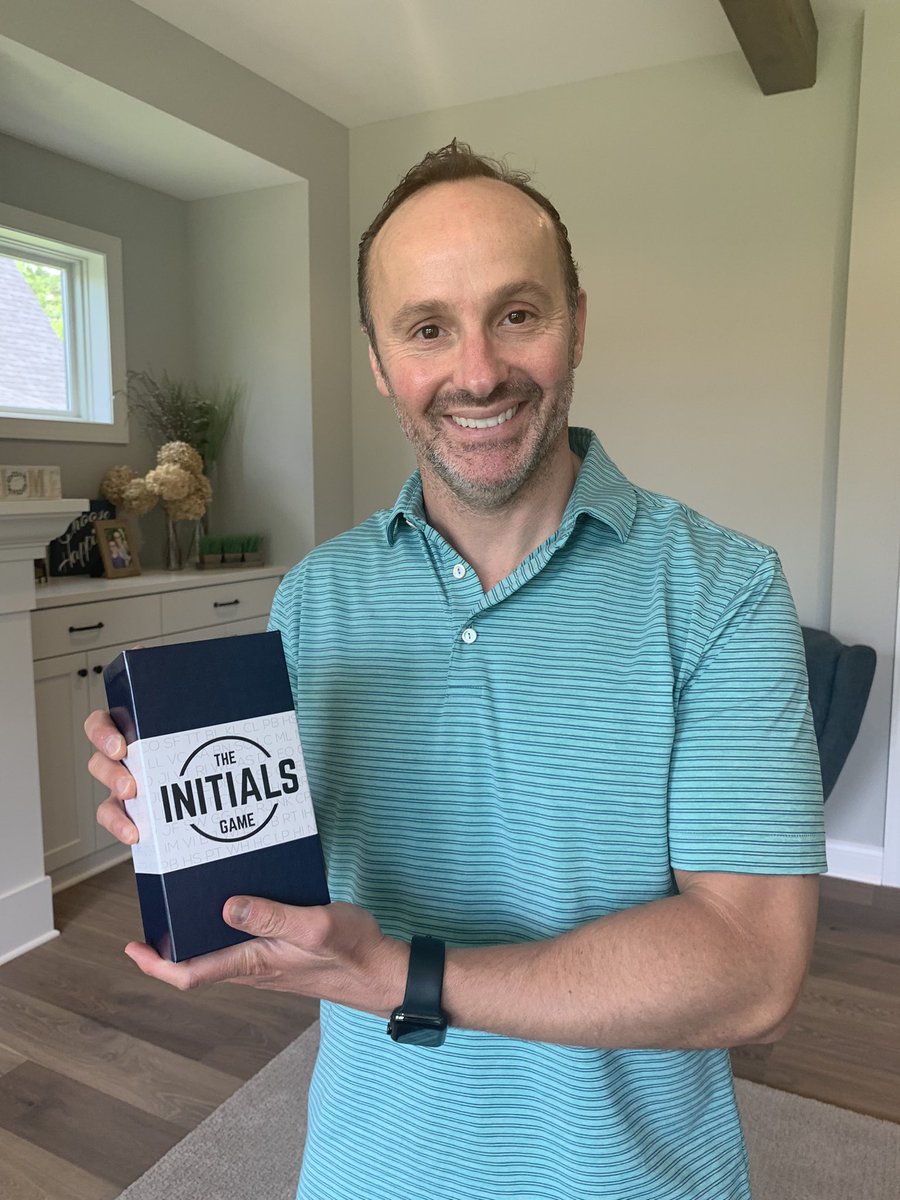 CoryProvus's tweet photo. Outstanding Father’s Day gift from my family. Looking forward to busting this out during the All-Star break. Big fan @CoryCove. #TheInitialsGame https://t.co/UtXbKsUUwx