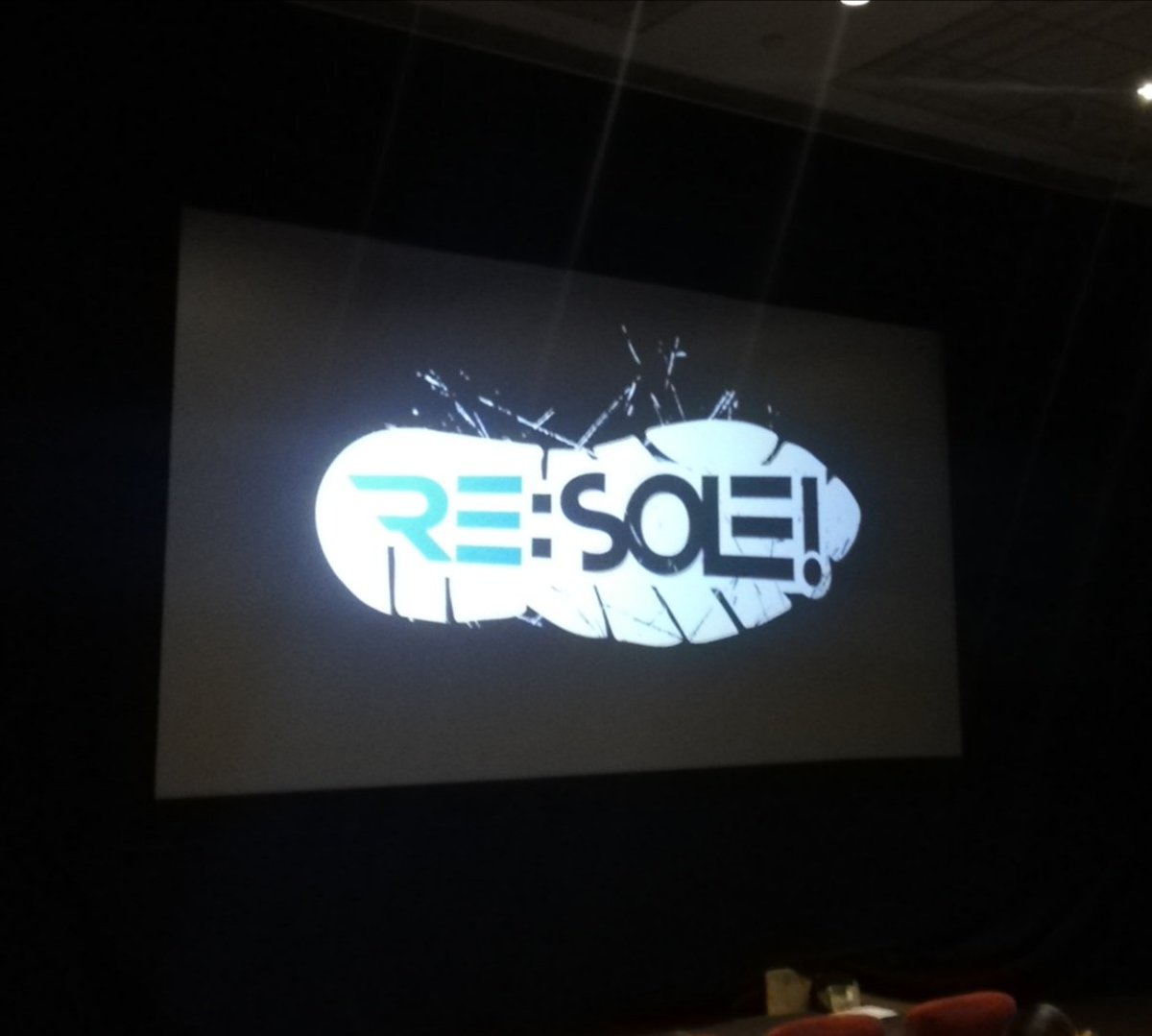 BeestonPippa's tweet photo. At the Re:sole documentary screening. Local charity working with Probation. https://t.co/O6LL86M0Jm