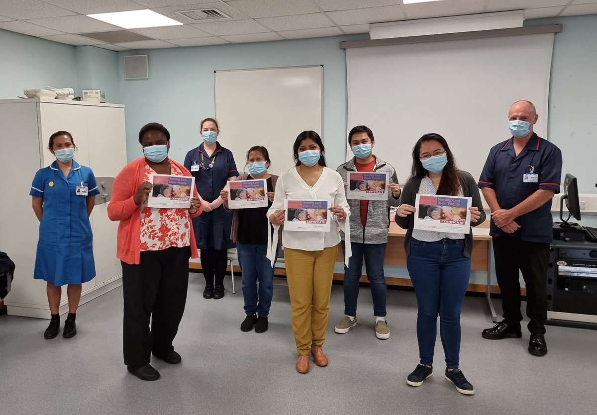 HazelleHopeRN's tweet photo. Congratulations to everyone who completed their 3-day Advance Nursing Care for Older People Training today. Well done guys ππ proud of you all.
Also, to all the speakers who took part in making this programme a success, thank you ever so much.
#MOPprogramme #DivBEducation https://t.co/GPq1WQhwg6