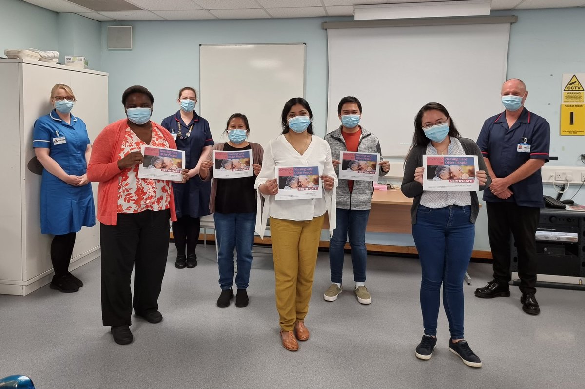 HazelleHopeRN's tweet photo. Congratulations to everyone who completed their 3-day Advance Nursing Care for Older People Training today. Well done guys ππ proud of you all.
Also, to all the speakers who took part in making this programme a success, thank you ever so much.
#MOPprogramme #DivBEducation https://t.co/GPq1WQhwg6