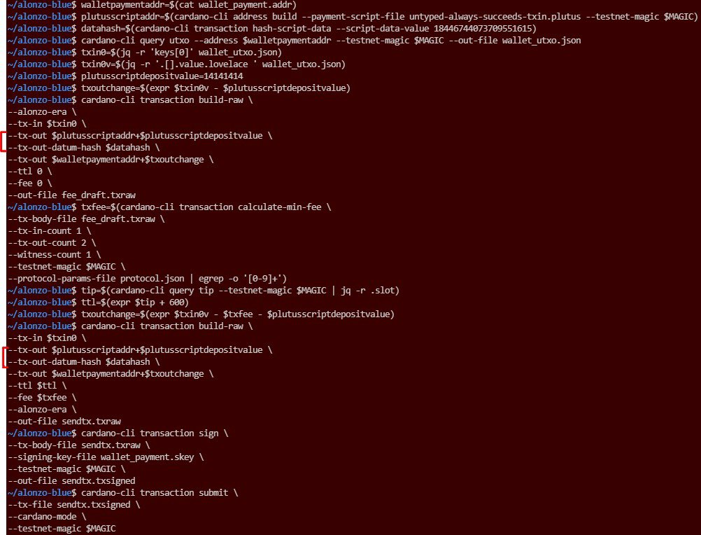 #Cardano with #SmartContracts will be unstoppable 💪 

Honored to be one of the first people to interact with a #Plutus smart contract in the #Alonzo era #Cardano network!

#Goguen here we come 🏁
