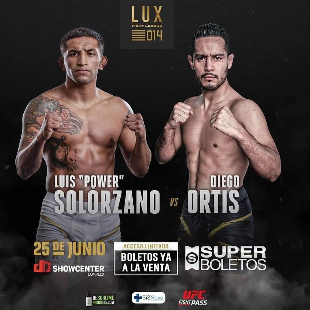 fanaticosMMAGT's tweet photo. El chapín Diego "El Terror" Ortis vuelve a la jaula esta semana, el viernes enfrentará a Luis "Power" Solorzano en #Lux14 de @luxfightleague en México. Terror tuvo una guerra ante Alessandro Costa en su debut en esta liga y busca su primer triunfo. 16:00 🇬🇹 por UFC Fight Pass. https://t.co/4GpD90xHQI