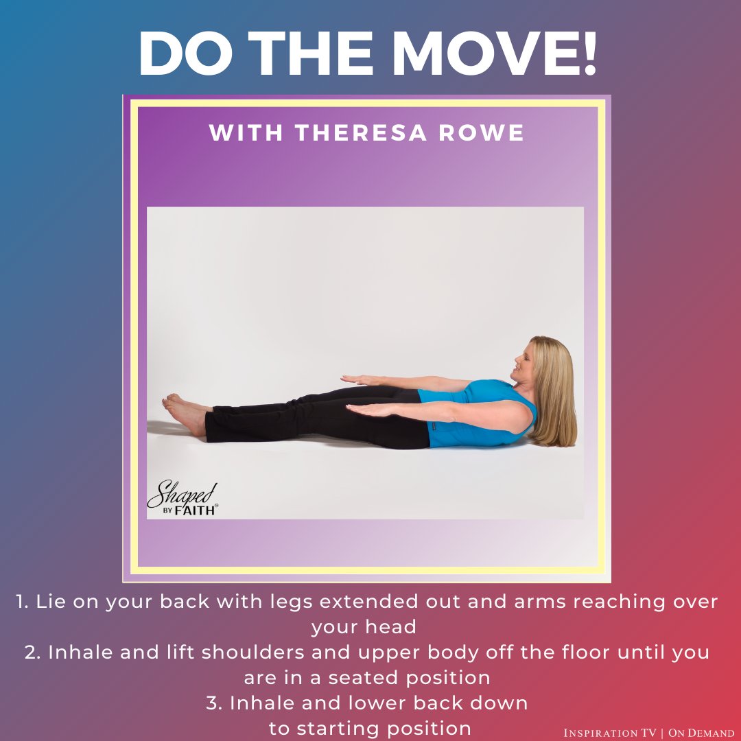 InspirationMins's tweet image. Watch Shaped by Faith with Theresa Rowe on @InspirationTV and #InspirationTVOnDemand! 

#ShapedByFaith #DotheMove @TheresaLRowe #fitness #wellness #faith #womenshealth #spiritualhealth #mentalhealth #nutritiontips #exercise #Iworkout #beinspired #body #goals #trainer #fitfam