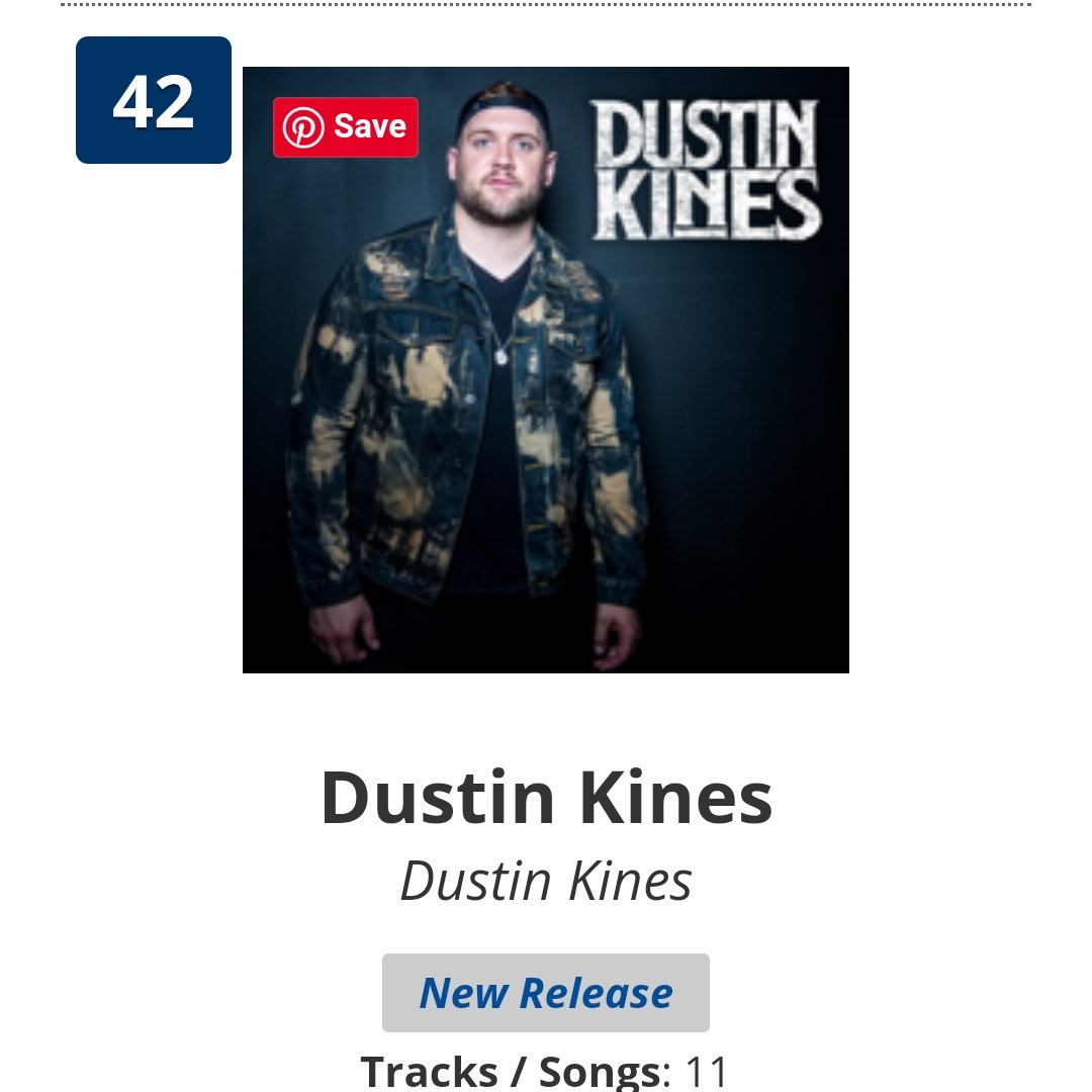 🙂 thank you all for this strong start..

#newcountry #newalbum