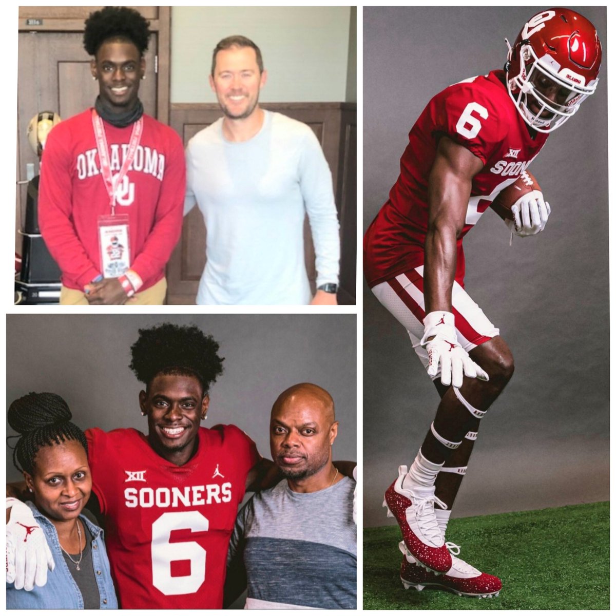 Thank you Coach Riley for making sure I had an awesome experience while visiting the University of Oklahoma. #BoomerSooner
@LincolnRiley @CoachSimmonsOU
@OU_FOOTBALL https://t.co/2geSKQCtf9