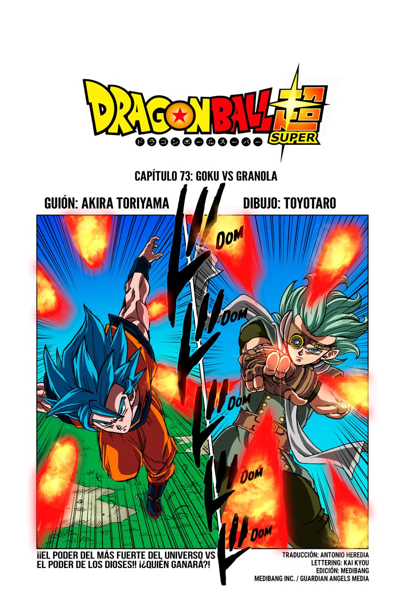 Goku SSJ Blue vs Granola - Manga 73 by SaoDVD on DeviantArt