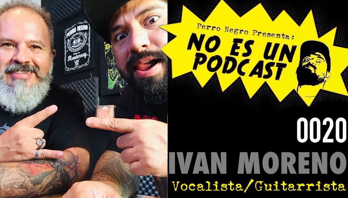 🔥YA ESTÁ DISPONIBLE🔥 el video de esta semana que NO ES UN PODCAST‼️ con un gran invitado <a href="/ivan_ira/">Ivan Moreno</a> vocalista y guitarrista de la banda <a href="/IRA_Metal/">IRA Monterrey</a> 

Video aquí 👉🏼 youtu.be/rCQ2IVotbO4