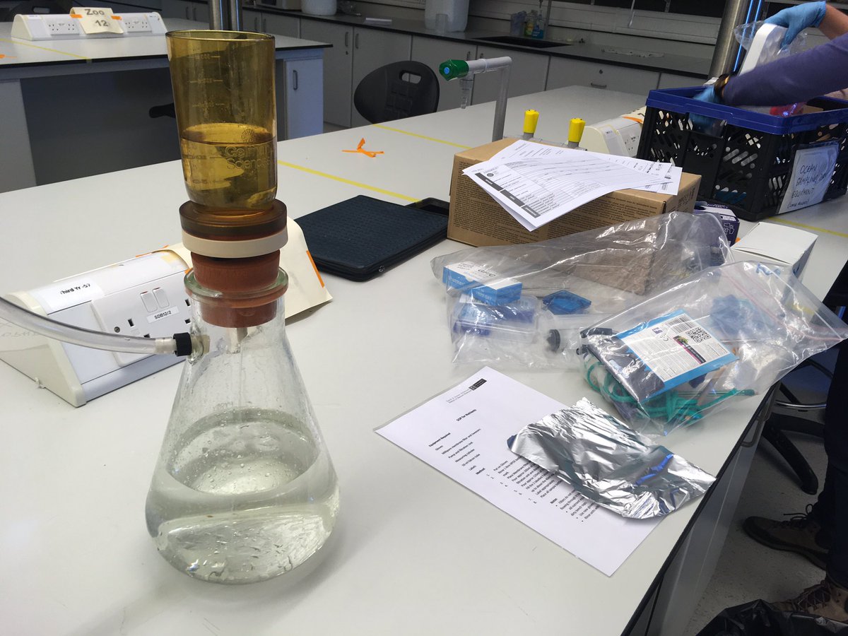 DrShmoo's tweet image. Filters be a filtering #OceanSamplingDay2021 #Galway