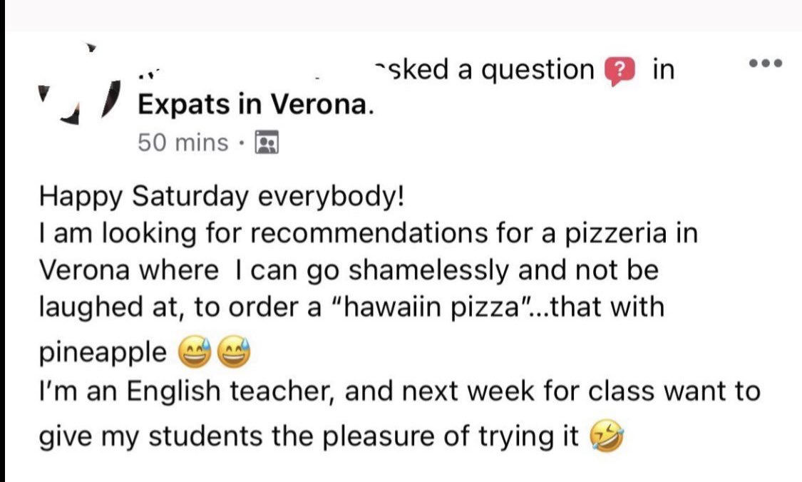 italians mad at food tweet media