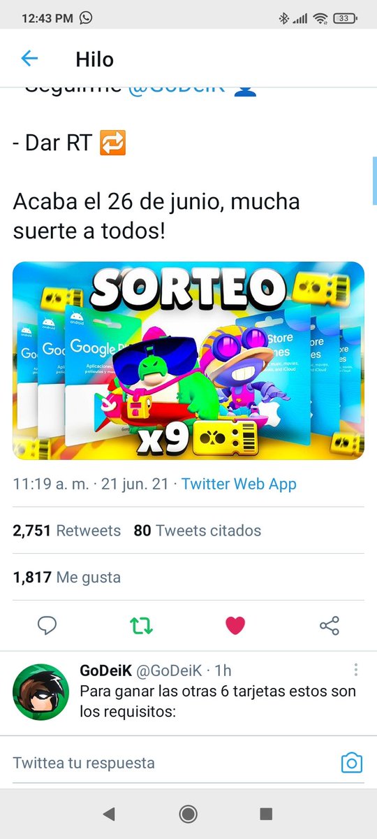 alezeta24's tweet photo. @GoDeiK Suerte a todos 😩 https://t.co/apdZxKksq0