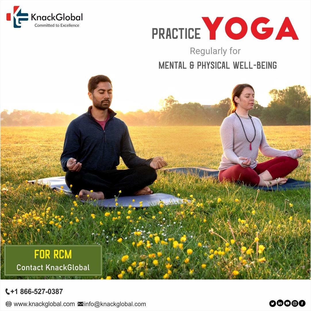 KnackGlobal's tweet photo. Happy soul, a fresh mind, and a healthy body. All three can be achieved with yoga!
For Revenue Cycle Services, Contact KnackGlobal
Happy Yoga Day 2021
#InternationalYogaDay #YogaDay2021 #KnackGlobal #Revenuecycle #RCM https://t.co/7PLYWCaA4g
