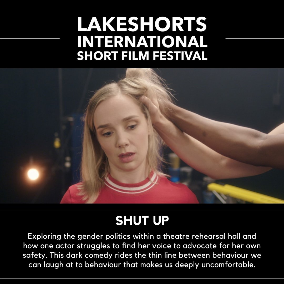 Shut Up, directed by Molly Flood, will be playing at Lakeshorts this year!

Check out the other films that will be playing and the event details at lakeshorts.ca 

#lakeshorts2021 #lakeshorts10years #shortfilm