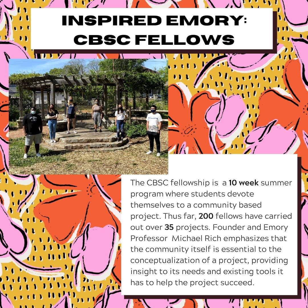 cceemory's tweet photo. A few highlights from the Community Building and Social Change program's recent feature in Emory Inspired 🙌

Read the article here: https://t.co/NC1sTgLUES https://t.co/Q9BwqKG4Y9
