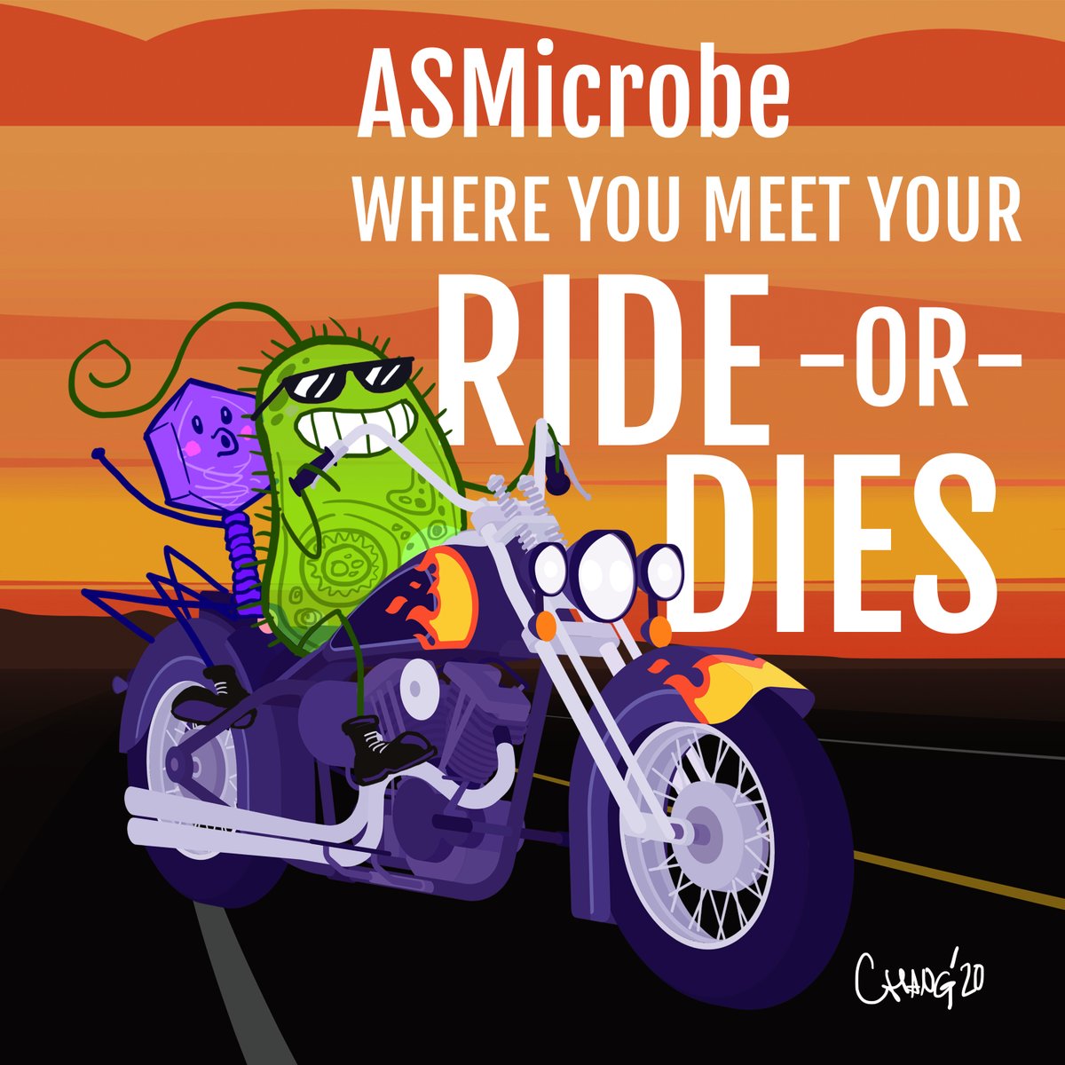 BSingletons's tweet photo. The great Johnny Chang is doing personalized art in the @ASMicrobiology booth NOW! Don't miss out!

#WorldMicrobeForum #BinningSingletons 
https://t.co/6q9afOyTSL https://t.co/coLx1OIl5l