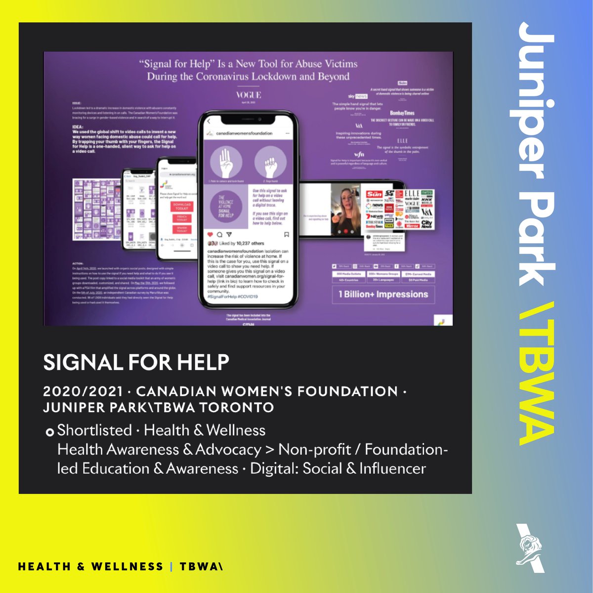 Juniper Park\TBWA tweet media