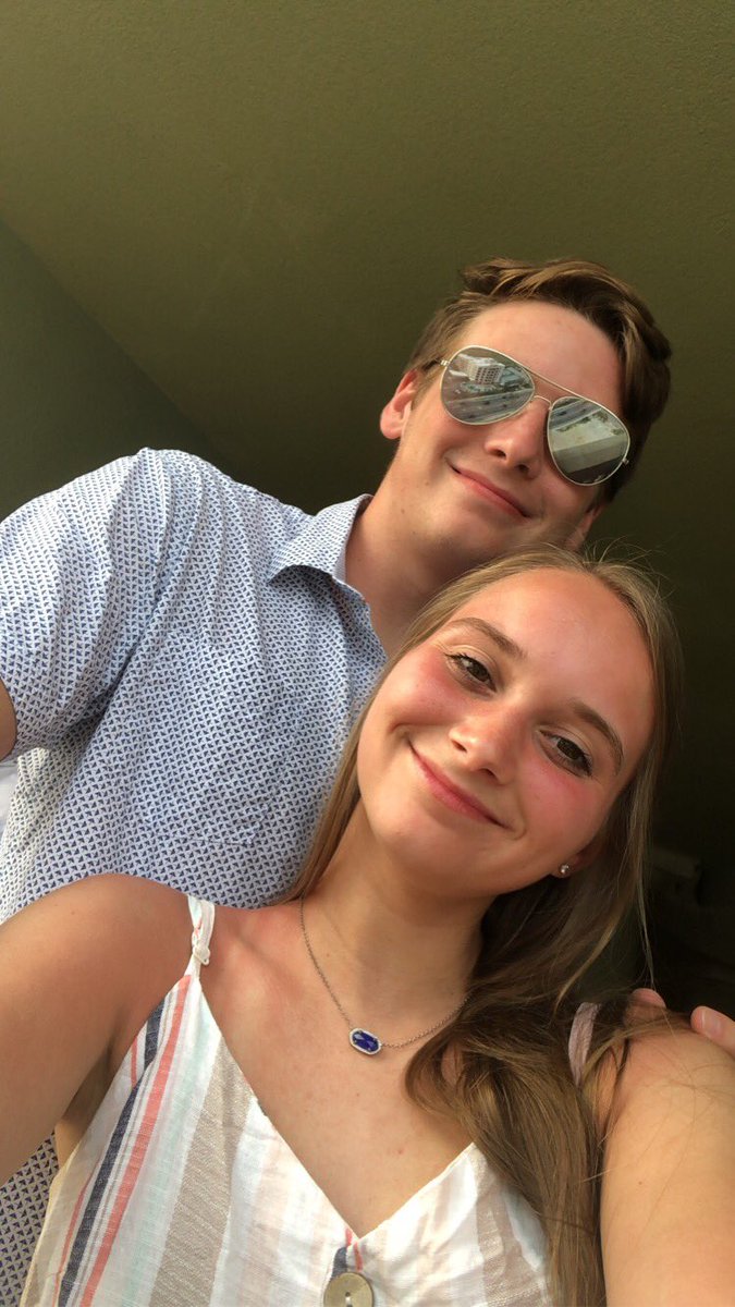 kblansdell's tweet photo. Love you more than a chicken tender basket at a sea food restaurant 💚💚🌴

Second beach trip with joshy was a success https://t.co/37szK2SqK3