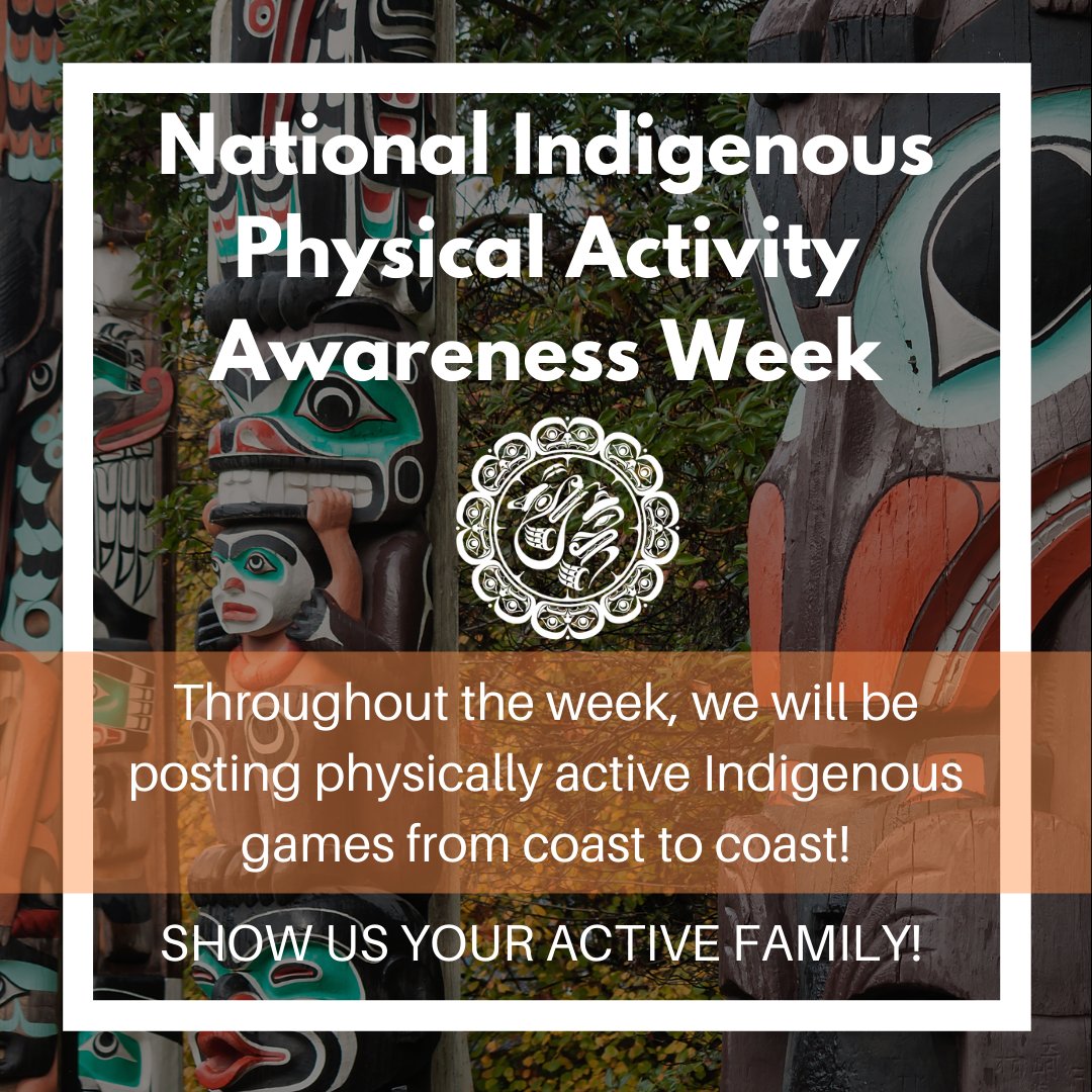 IndigenousPACC's tweet photo. Happy Indigenous Peoples’ Day everyone!! Today, we also kick off NIPAAW and we hope everyone is celebrating. Follow us on Instagram and Facebook to see the Indigenous games we will be posting throughout the week and find out how YOU can win a $50 gift card!
#NIPAAW #ActiveSpirit https://t.co/TYeOts2gFG