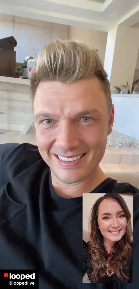 katju1988's tweet photo. @loopedlive I have a serious @nickcarter addiction🤷‍♀️❤️ #LiveOnLooped https://t.co/DLn1zqkyK9