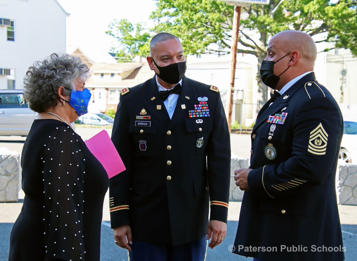 Paterson_Public's tweet photo. Paterson Superintendent Shafer attended the JROTC 16th Annual Leadership Recognition Ceremony “Military Ball” #ppsbeingthere #Patersonstudents https://t.co/c154auqz91