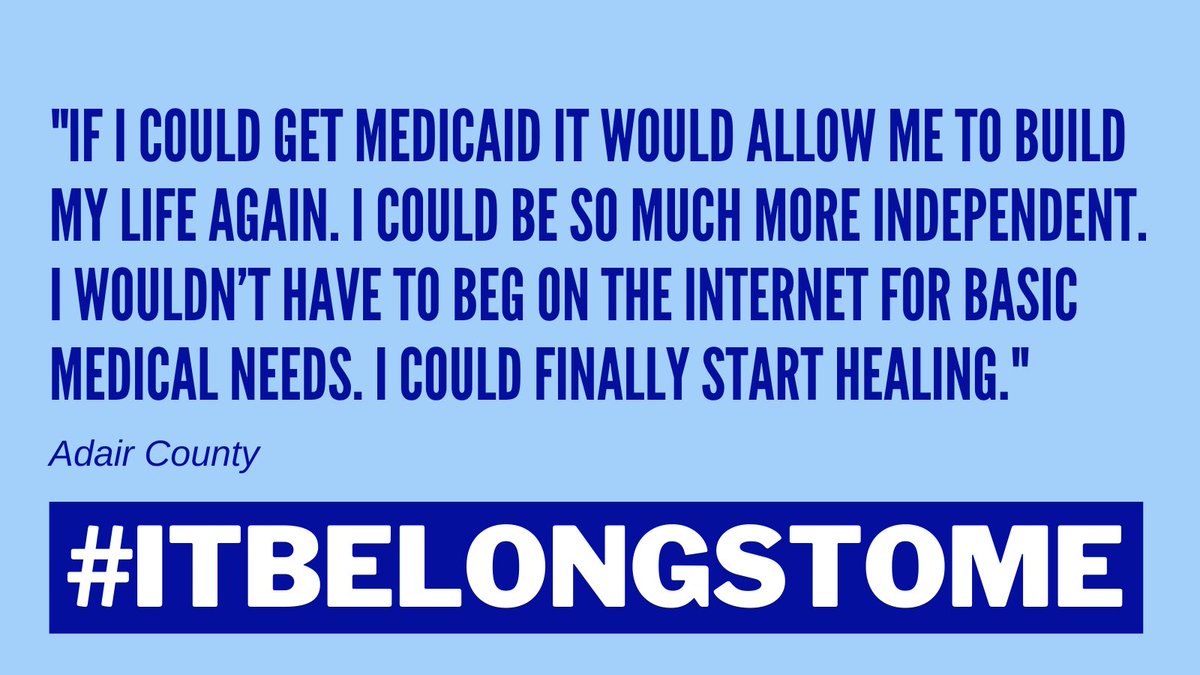 MoHealthCareAll's tweet photo. A reminder from Adair County of what’s at stake.

#MedExMO #Constitutional #ItBelongsToUs https://t.co/MhS5BOzvb2