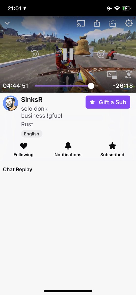 SpenceTheGreat's tweet photo. I got the chance to play with @2inks tonight on rust. Yes I did go back in his stream just to find when he invited me to the group. Haha You’re an absolute legend my man. https://t.co/dKG1CozfGj