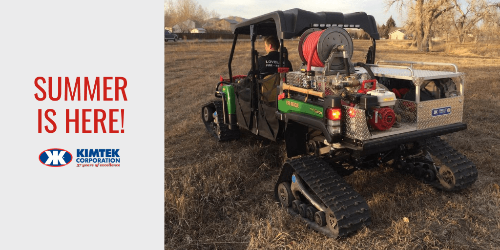 KimtekCorp's tweet photo. It’s officially #summer! As we all know, the combination of hot sun and dry conditions can lead to dangerous #wildfires. Be prepared this season with FIRELITE® skid units. 

#Kimtek #FireSkids #FireSuppression #FirePrevention #FireSeason  #Firefighters

https://t.co/l5V70snQAZ https://t.co/hEVyYjbO5X