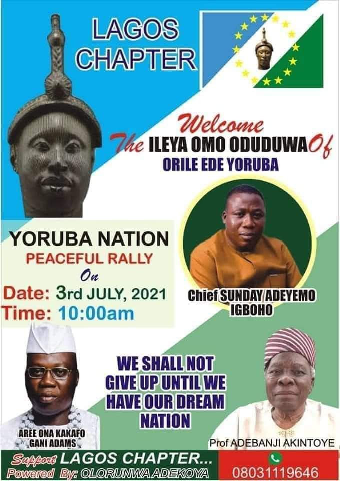uba_dike's tweet photo. We move together with our Oduduwa brothers #YorubaNationNow #BiafraExit ✊🏿 https://t.co/k8KhXsj2Na